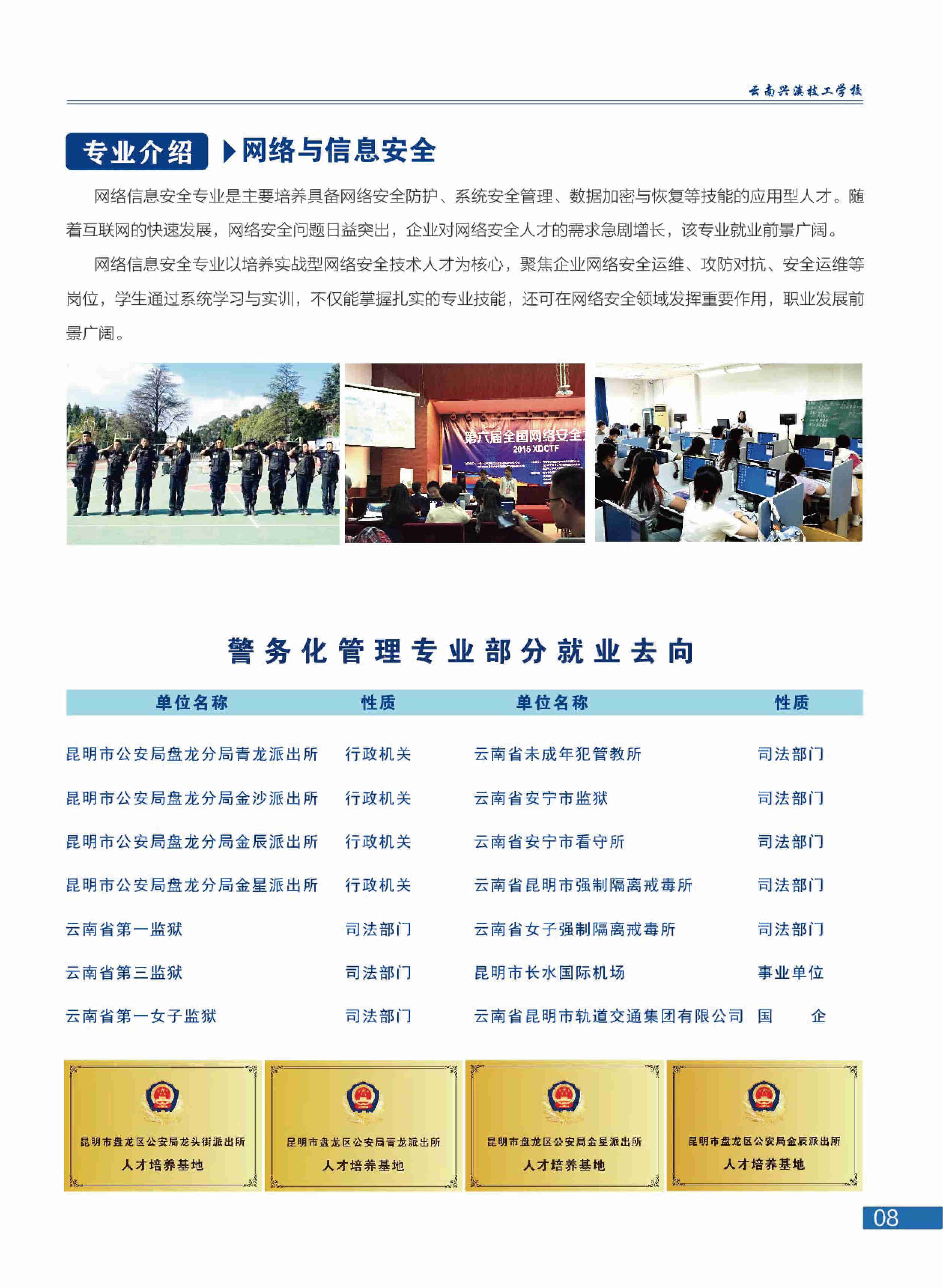 云南兴滇技工学校招生简章